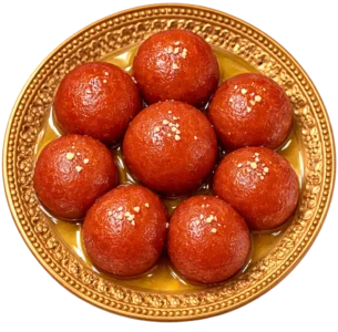 Soft and delicious Gulab Jamun available in Edmonton. Order Indian sweets online from Ganesh Sweets for fresh pickup.