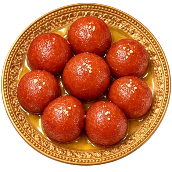 Soft and delicious Gulab Jamun available in Edmonton. Order Indian sweets online from Ganesh Sweets for fresh pickup.