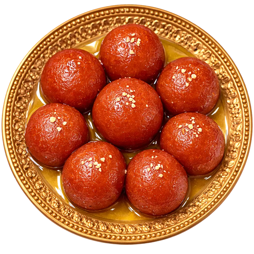 Soft and delicious Gulab Jamun available in Edmonton. Order Indian sweets online from Ganesh Sweets for fresh pickup.