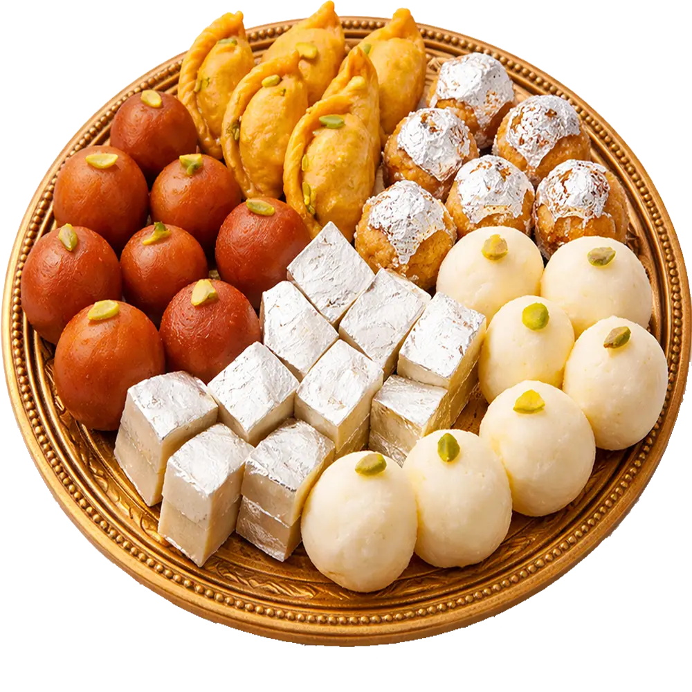 Discover authentic Indian sweets in Edmonton including laddus, barfi, jalebi and more. Order fresh mithai online from Ganesh Sweets.