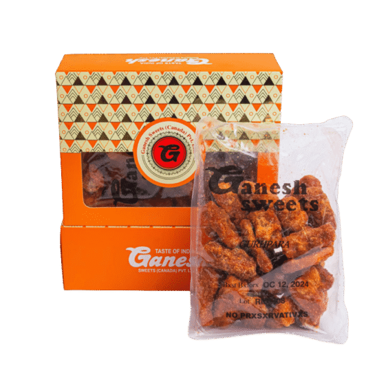 Buy fresh Gurpara in Edmonton from Ganesh Sweets. Enjoy crispy jaggery-coated Indian sweet snacks made with authentic recipes. Order online for convenient store pickup.