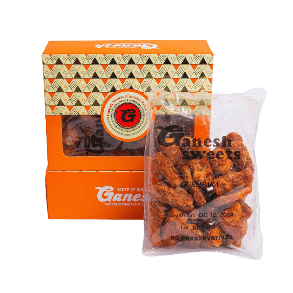 Buy fresh Gurpara in Edmonton from Ganesh Sweets. Enjoy crispy jaggery-coated Indian sweet snacks made with authentic recipes. Order online for convenient store pickup.